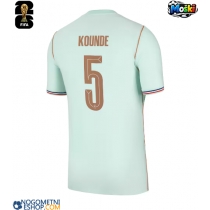 Moški Nogometni dresi Francija Jules Kounde #5 Gostujoči SP 2026 Kratek Rokav